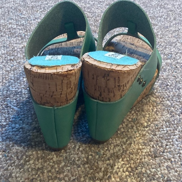 Like new, cork wedges - Picture 4 of 6